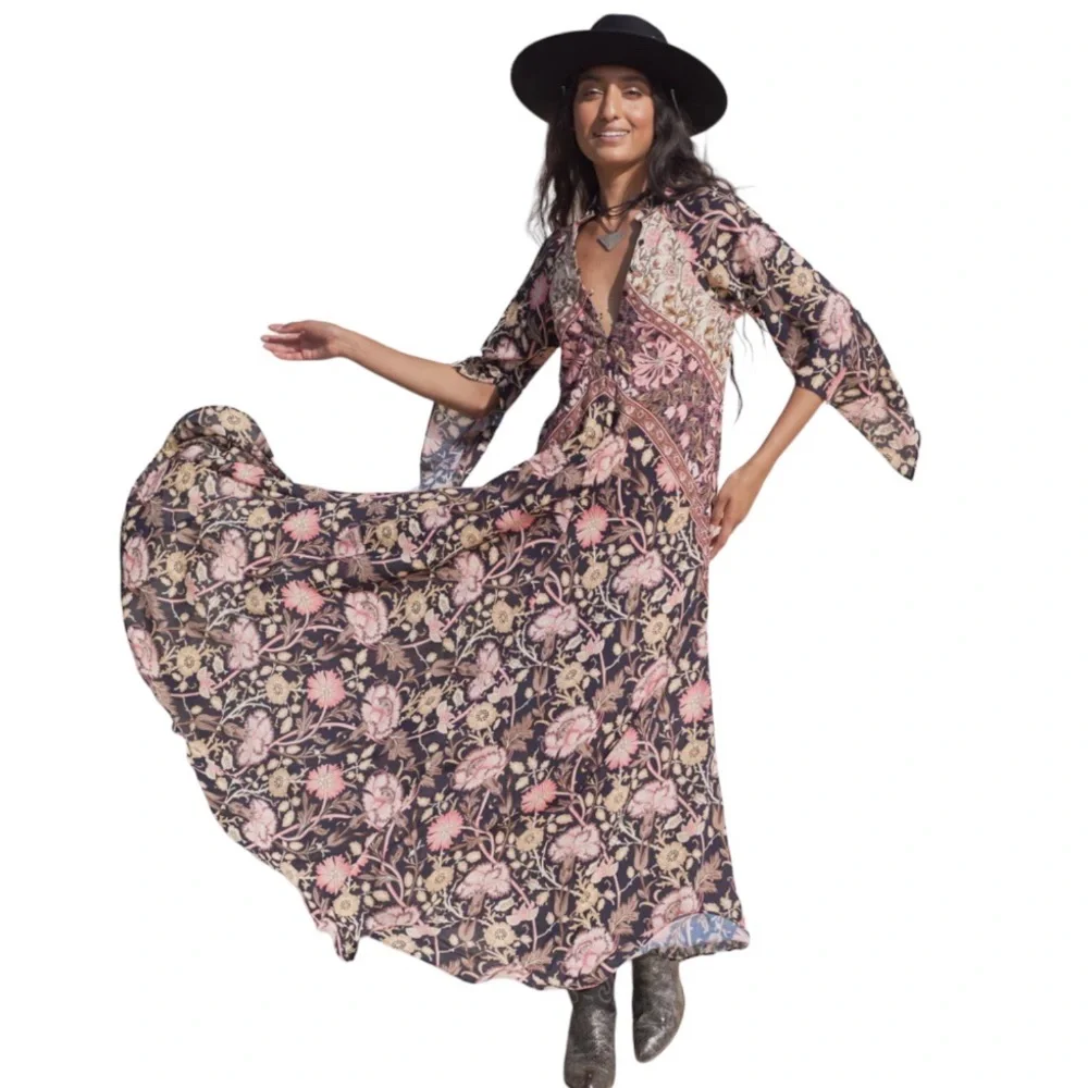 SOLD FP x Jen’s Pirate Booty Baroque Hyacinth Gown - Picture 4 of 15